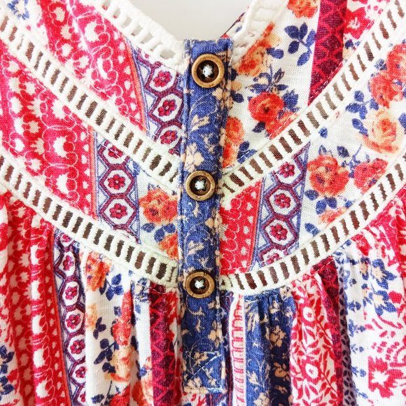 MAURICES Red White and Blue Tank Top Size XS - Picture 3 of 8